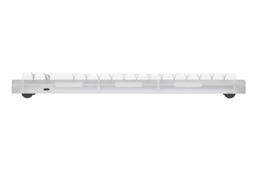 Akko Клавіатура механічна ACR Pro 68 68Key, CS Crystal, USB-A, Hot-swappable, EN/UKR, RGB, Білий