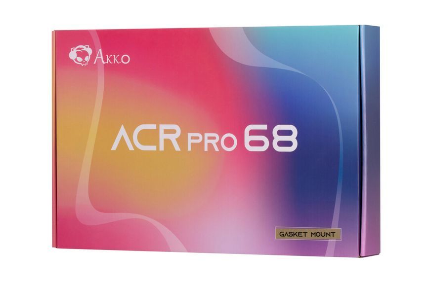 Akko Клавіатура механічна ACR Pro 68 68Key, CS Crystal, USB-A, Hot-swappable, EN/UKR, RGB, Білий