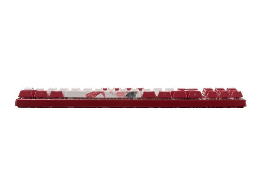 Varmilo Клавіатура механічна VEM87 Koi 87Key, EC V2 Rose, USB-A, EN/UKR, White Led, Червоний