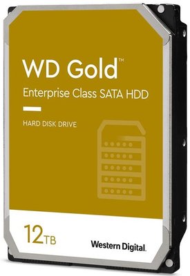 WD Жесткий диск 12TB 3.5" 7200 256MB SATA Gold