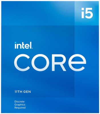 Intel ЦПУ Core i5-11400F 6C/12T 2.6GHz 12Mb LGA1200 65W w/o graphics Box