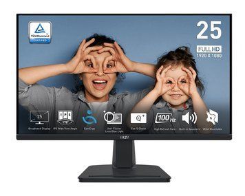 Монітор MSI 24.5" PRO MP251 D-Sub, HDMI, MM, IPS, 100Hz, 4ms, sRGB 101% 9S6-3PC2CM-002 фото