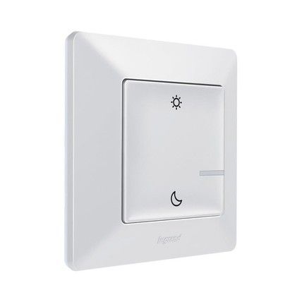 Legrand Умный беспроводной сценарный выключатель "День/Ночь" (Valena Life with NETATMO)[Белый]