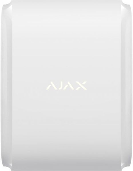 Ajax Беспроводной уличный датчик движения "штора" DualCurtain Outdoor белый