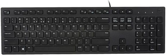 Dell Multimedia Keyboard-KB216 Ukrainian (QWERTY) - Black