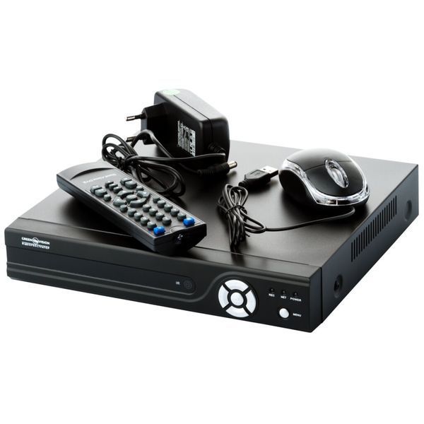 Гибридный видеорегистратор 8-канальный 4MP GHD GreenVision GV-X-S028/08 1080P