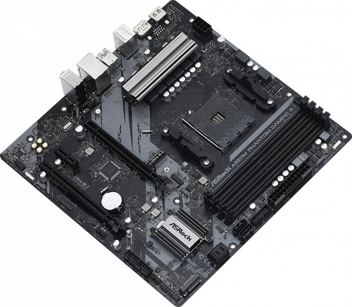 ASRock Материнська плата A520M PHANTOM GAMING 4 sAM4 A520 4xDDR4 HDMI DP mATX