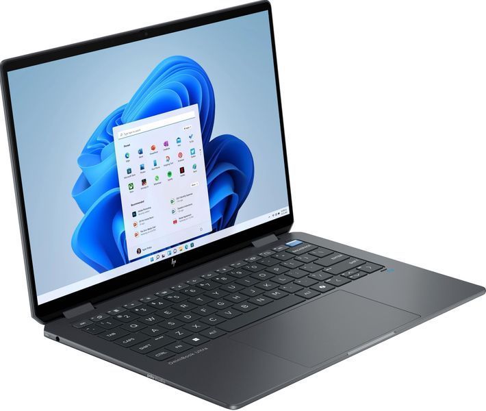 Ноутбук HP OmniBook Ultra Flip x360 14" 2.8K OLED Touch, Intel U7-258V, 32GB, F2TB, UMA, Win11, сірий B9PD2EA фото