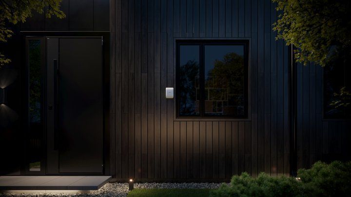 Ajax Беспроводной уличный датчик движения "штора" DualCurtain Outdoor белый