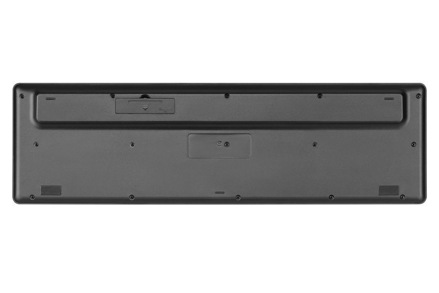 2E Клавіатура мембранна KS260 106key, WL, EN/UK, чорний