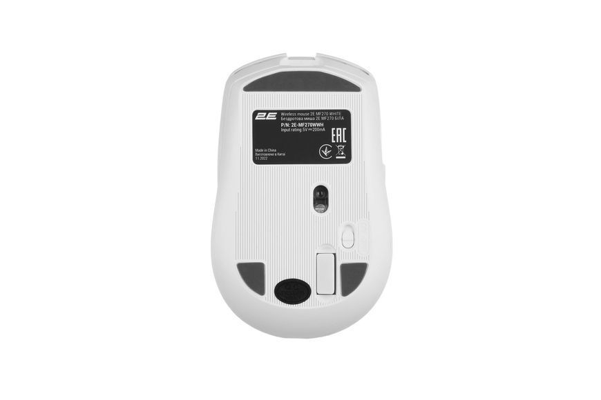 2E Миша MF270 Silent Rechargeable WL White
