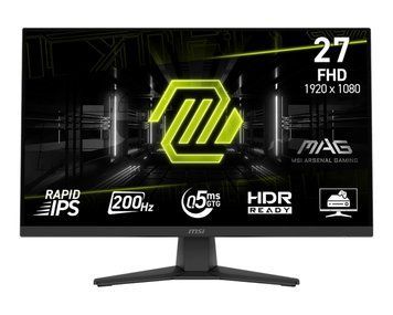 Монітор MSI 27" MAG 272F HDMI, DP, Audio, IPS, 200Hz, 0.5ms, sRGB 115%, FreeSync 9S6-3CE51T-008 фото