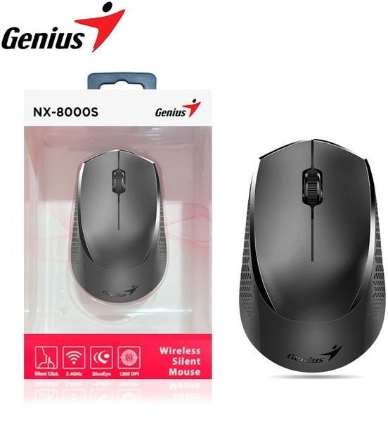 Genius Миша NX-8000 Silent WL Black