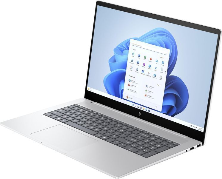 Ноутбук HP ENVY 17-da0001ua 17.3" FHD IPS Touch, Intel U7-155U, 16GB, F1TB, NVD3050-4, Win11, сріблястий AQ8R4EA фото
