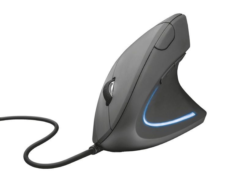 Миша Trust Verto Ergonomic, USB-A, чорний 22885_TRUST фото