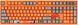 Akko Клавиатура механическая 3108 Naruto 108Key, CS Pink V2, USB-A, EN/UKR, No Led, Оранжевый
