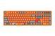 Akko Клавиатура механическая 3108 Naruto 108Key, CS Pink V2, USB-A, EN/UKR, No Led, Оранжевый