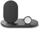 Belkin 3-in-1 Wireless Pad/Stand/Apple Watch[Зарядное устройство беспроводное 3в1 iPhone/Watch/AirPods, черный]