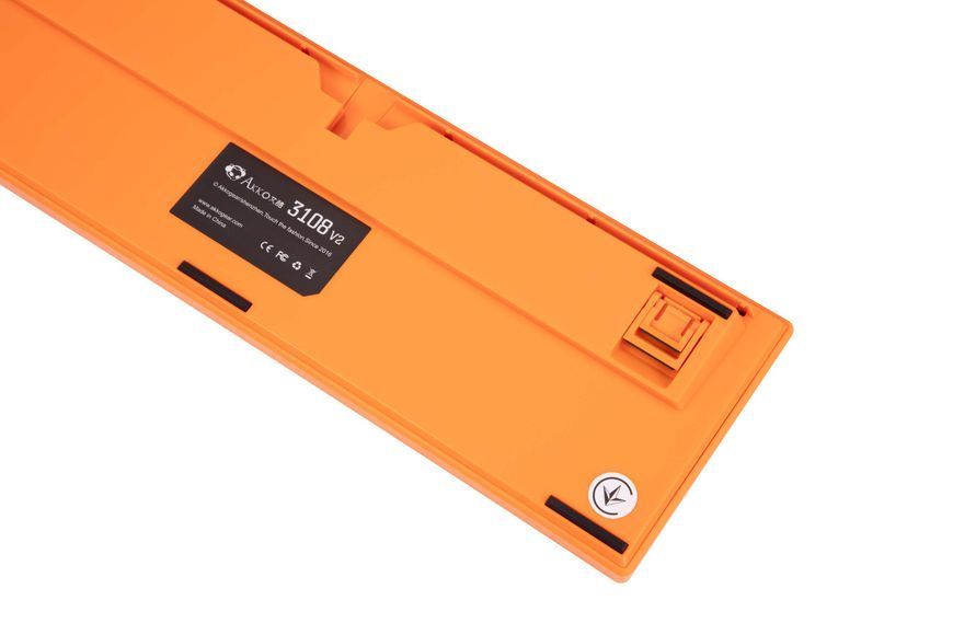 Akko Клавиатура механическая 3108 Naruto 108Key, CS Pink V2, USB-A, EN/UKR, No Led, Оранжевый