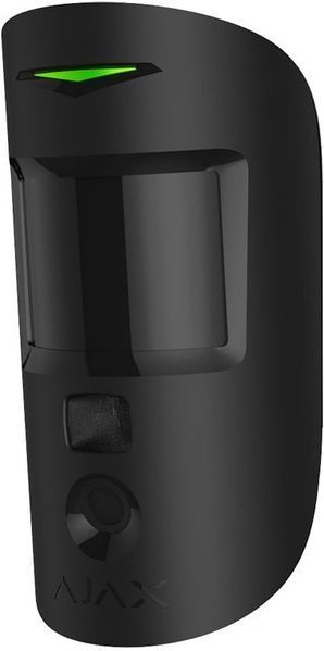 Ajax Датчик движения с камерой MotionCam, PhOD,Беспроводной, Jeweller, Черный