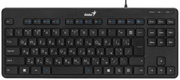 Genius Клавіатура мембранна LuxeMate-110, 92key, USB-A, EN/UKR/RU, чорний
