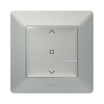 Legrand Умный беспроводной выключатель жалюзи (Valena Life with NETATMO)[Алюминий]