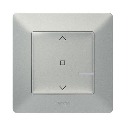 Legrand Умный беспроводной выключатель жалюзи (Valena Life with NETATMO)[Алюминий]