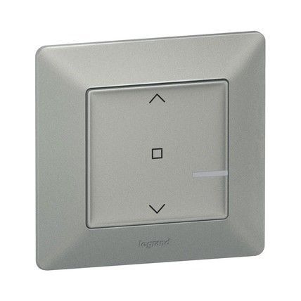 Legrand Умный беспроводной выключатель жалюзи (Valena Life with NETATMO)[Алюминий]