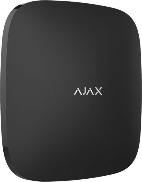 Ajax Интеллектуальная охранная централь Hub 2 Plus, gsm, ethernet, wi-fi, jeweller, беспроводная, черный