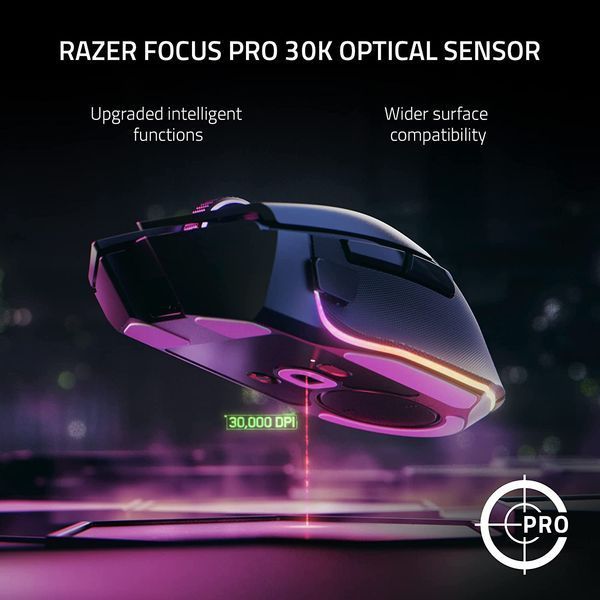 Razer Мышь Basilisk V3 Pro WL White Edition