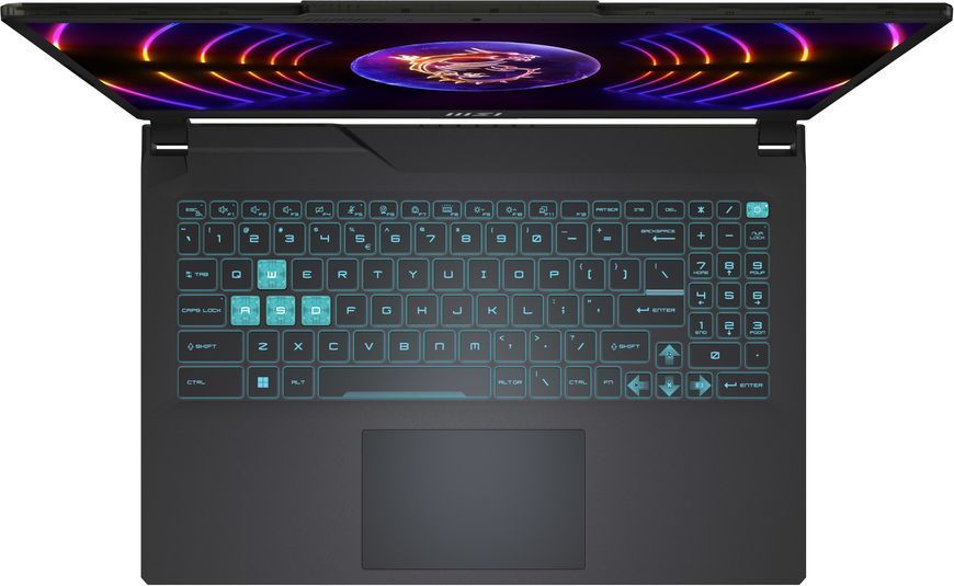 MSI Ноутбук Cyborg 15.6 FHD, Intel i5-12450H, 16GB, F512GB, NVD4060-8, DOS, чoрний CYBORG_15_A12VF-646XUA фото