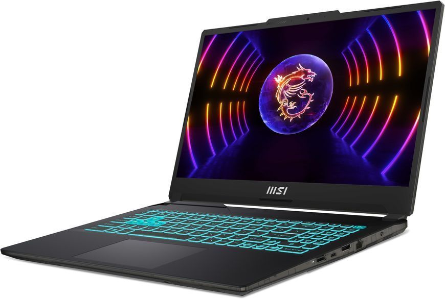 MSI Ноутбук Cyborg 15.6 FHD, Intel i5-12450H, 16GB, F512GB, NVD4060-8, DOS, чoрний CYBORG_15_A12VF-646XUA фото