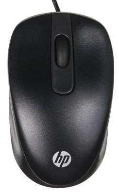 HP Мышь Travel Mouse USB Black