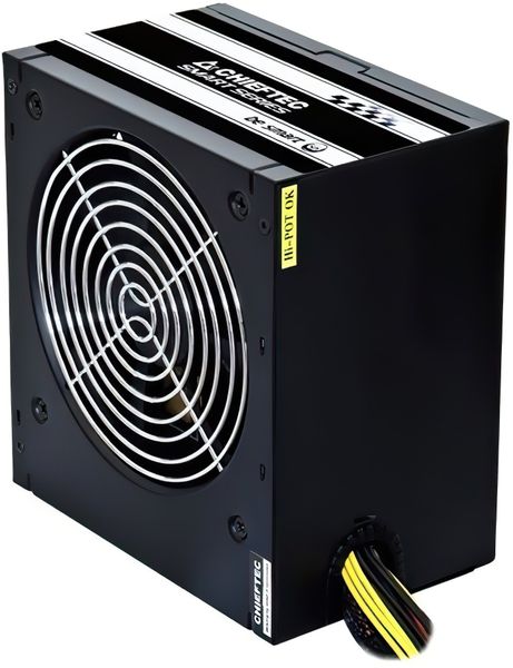 Chieftec Блок питания RETAIL Smart GPS-600A8,600W,12cm fan,eff. >85%,24+8pin(4+4),2xMolex,4xSATA,2xPCIe 8pin(6+2)