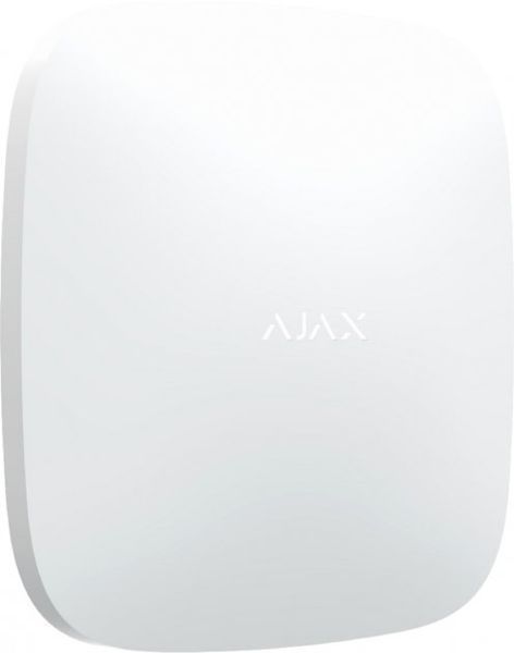 Ajax Интеллектуальная охранная централь Hub 2 Plus, gsm, ethernet, wi-fi, jeweller, беспроводная, белый