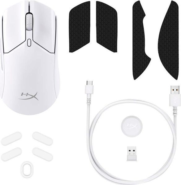 HyperX Мишь Pulsefire Haste 2 WL, White