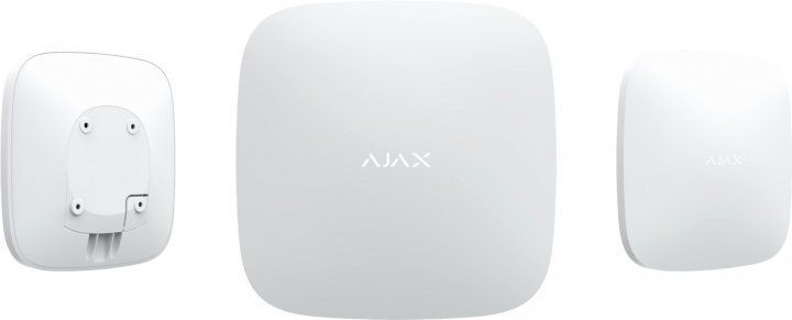 Ajax Интеллектуальная охранная централь Hub 2 Plus, gsm, ethernet, wi-fi, jeweller, беспроводная, белый