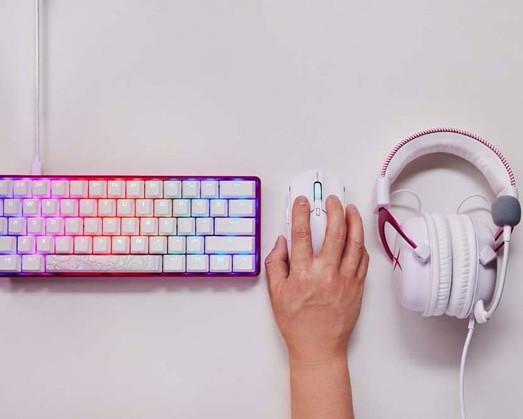 HyperX Мишь Pulsefire Haste 2 WL, White