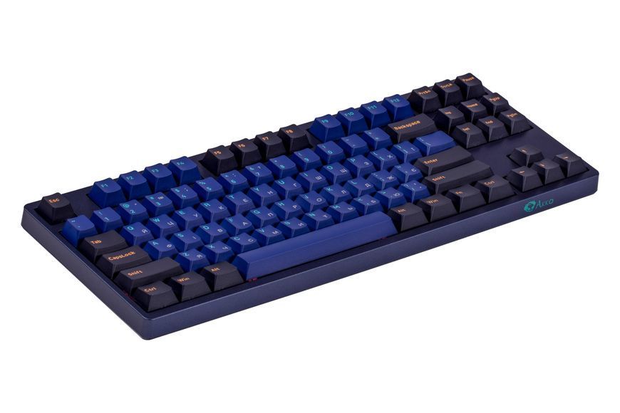 Akko Клавиатура механическая 3087 DS Horizon 87Key, Cherry MX Red, USB-A, EN/UKR, No LED, Blue
