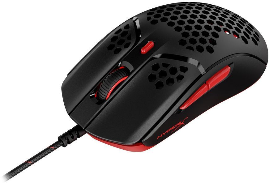 HyperX Миша Pulsefire Haste USB, Black/Red