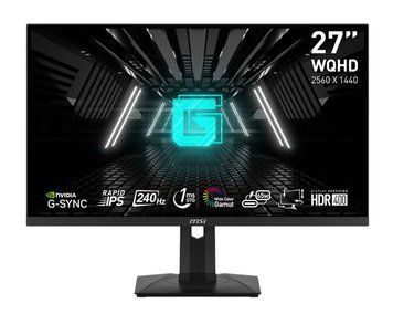 Монитор MSI 27" G274QPX 2xHDMI, DP, USB-C, Audio, IPS, 2560x1440, 240Hz, 1ms, sRGB 136%, G-sync, Pivot, HDR400 9S6-3CC29H-040 фото
