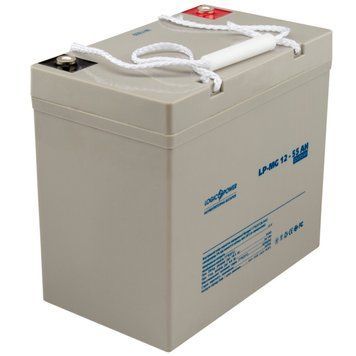 Аккумулятор мультигелевый LP-MG 12V - 55 Ah Silver