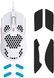 HyperX Миша Pulsefire Haste USB, White/Pink