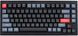 Keychron Клавиатура V1 84 Key QMK Gateron G PRO Red Hot-Swap RGB Knob Carbon Black
