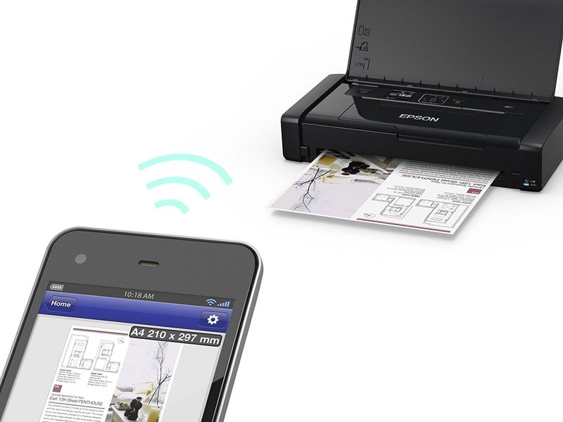 Epson WorkForce WF-100W mobile c WI-FI