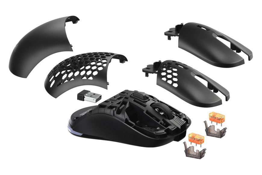 2E Gaming Мышь HyperDrive Pro WL, RGB Black