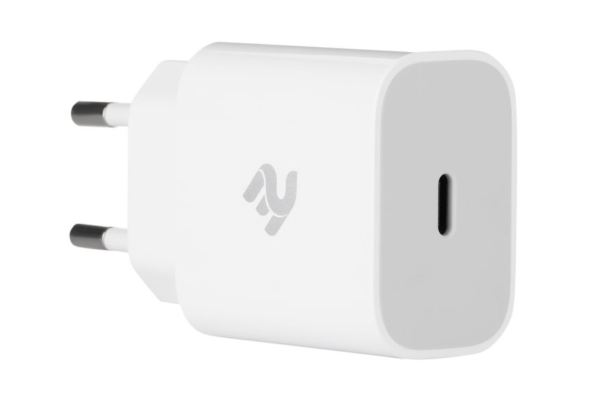 2E Сетевой ЗУ USB-C Wall Charger PD3.0 DC5V/3A, Max 20W, white