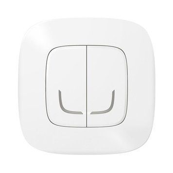 Legrand Умный беспроводной выключатель 2-клавишный (Valena Allure with NETATMO.)[Белый]