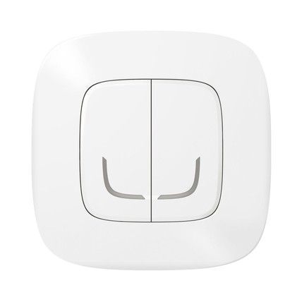 Legrand Розумний безпроводовий вимикач 2-клавішний (Valena Allure with NETATMO.)[Білий]