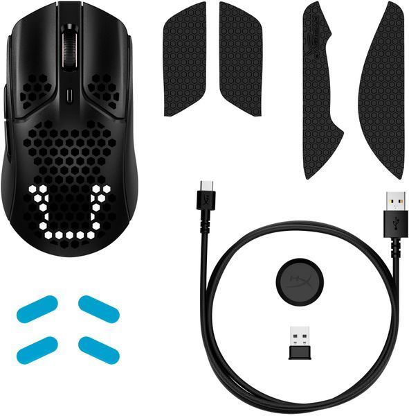 HyperX Миша Pulsefire Haste WL, Black